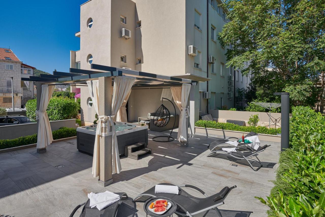 Family Apartment Dubrovnik - Private Jacuzzi Terrace, Private Parking Extérieur photo